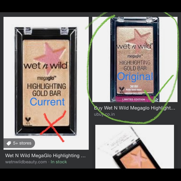 Original Holly Gold-head MegaGlo Highlighting Gold Bar - Picture 8 of 12